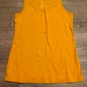 Yellow tank top